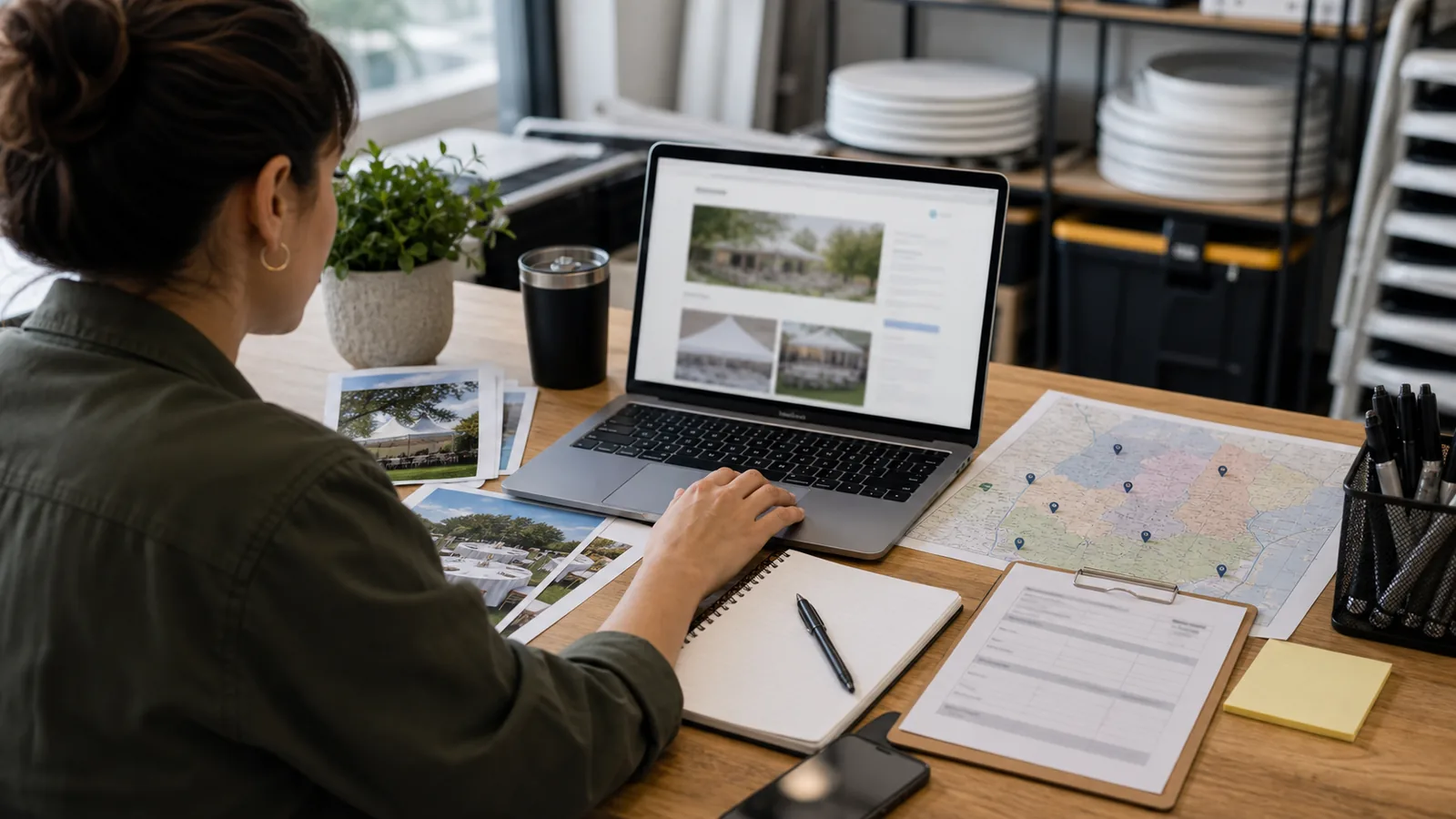 Party Rental SEO: Service Area Pages, Photos, and Quote Forms guide image