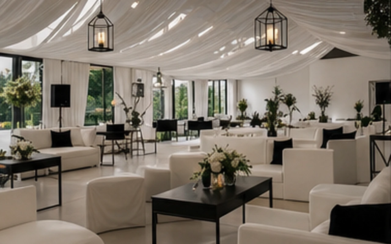 Fictional customer event setup
